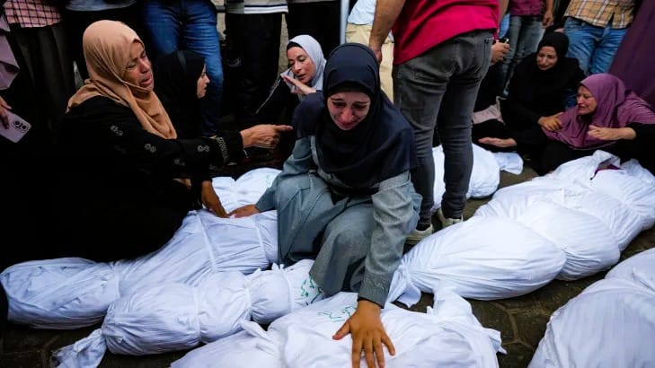 ২৪ ঘন্টায় গাজায় ইসরায়েলি বাহিনীর ৫টি গণহত্যায় শহিদ ৭৯,  আহত শতাধিক