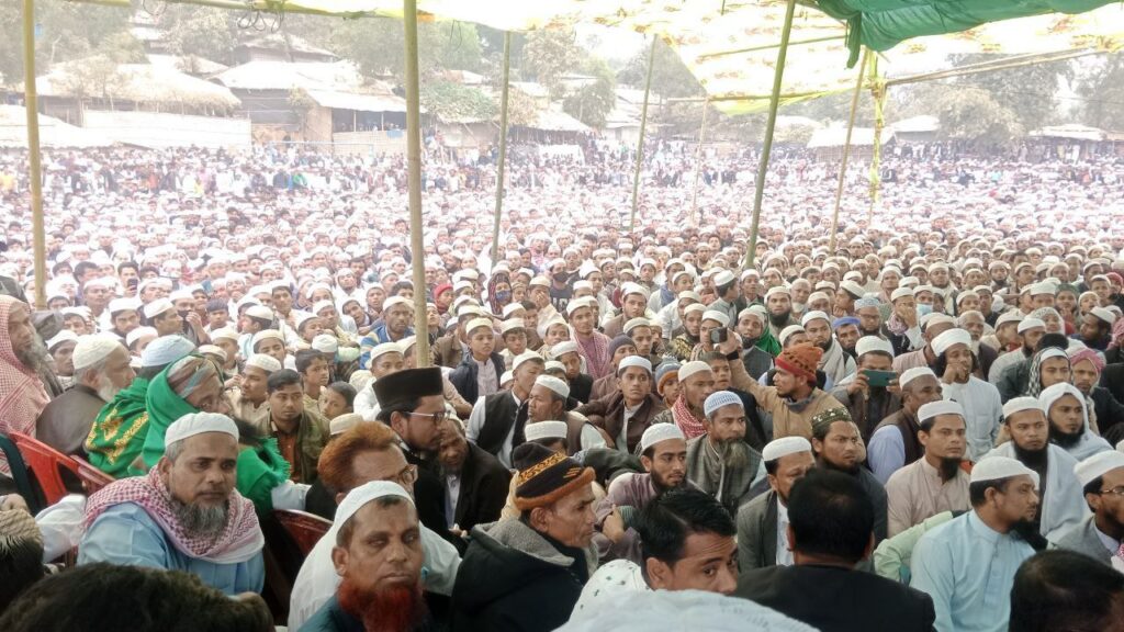 কুতুপালং ক্যাম্পে রোহিঙ্গা মুসলিমদের জনসভা অনুষ্ঠিত