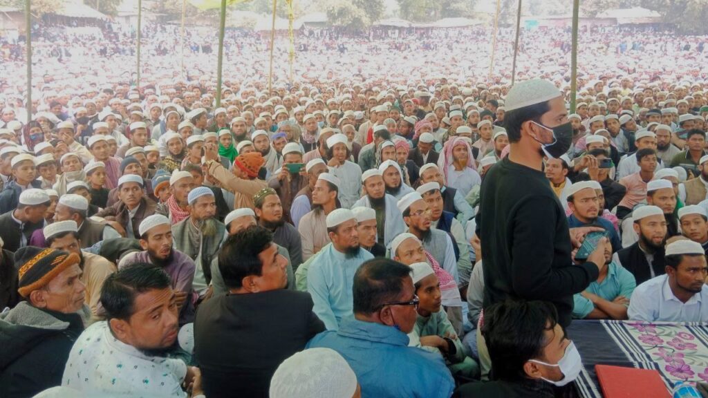 রোহিঙ্গাদের ঐক্যের আহবান জানিয়ে আরএসও প্রেসিডেন্ট মাস্টার আইয়ুবের ভাষণ