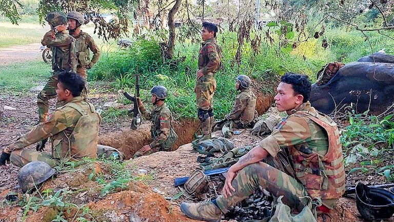 ২০২৪ সালে মিয়ানমারে জান্তা বাহিনীর ব্যর্থতার ফিরিস্তি