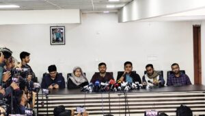 জুলাই ঘোষণাপত্রকে সামনে রেখে ৬ দিনের কর্মসূচি ঘোষণা