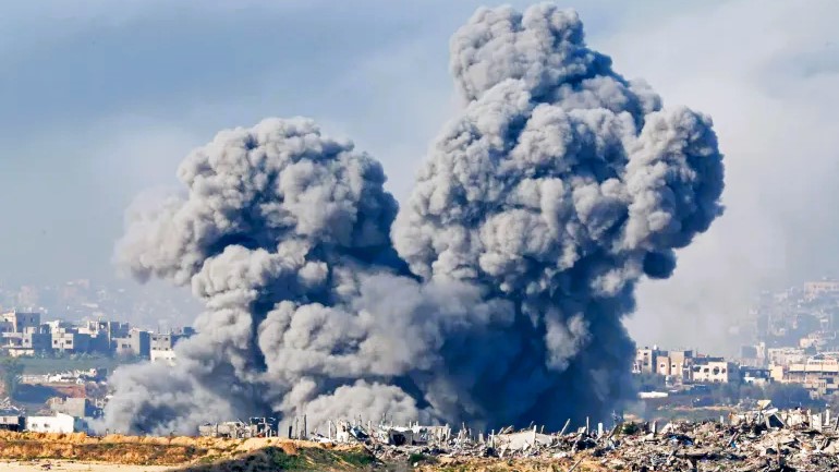 ভোর থেকে গাজায় ইসরায়েলি বিমান হামলায় ২২ জন ফিলিস্তিনি শহিদ