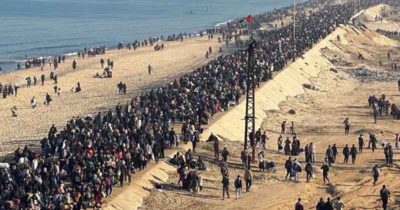 যুদ্ধবিরতির পর গাজায় ফিরল পাঁচ লাখের বেশি ফিলিস্তিনি