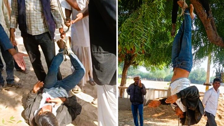 ভারতের রাজস্থানে দলিত যুবককে গাছে ঝুলিয়ে নৃশংস অত্যাচার!
