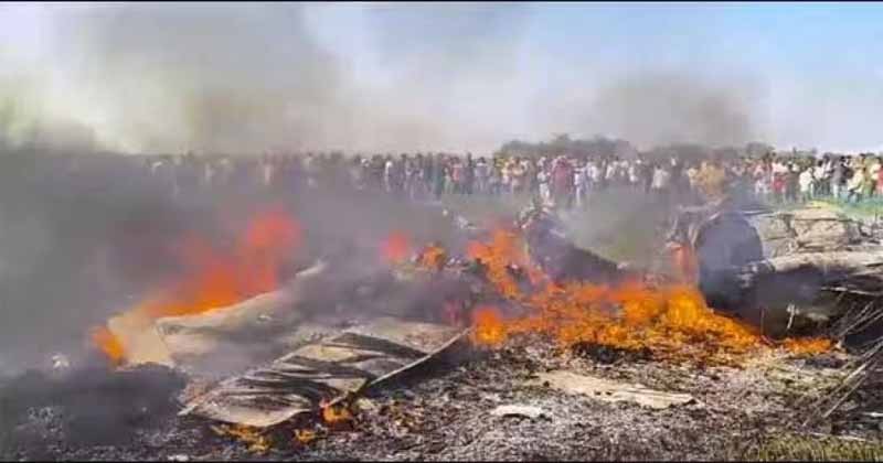 ভারতে যুদ্ধবিমান বিধ্বস্ত, দুই পাইলট অক্ষত!