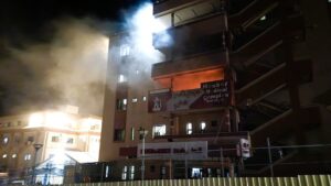 গাজার নাসের হাসপাতালে দখলদার ইসরায়েলের হামলা