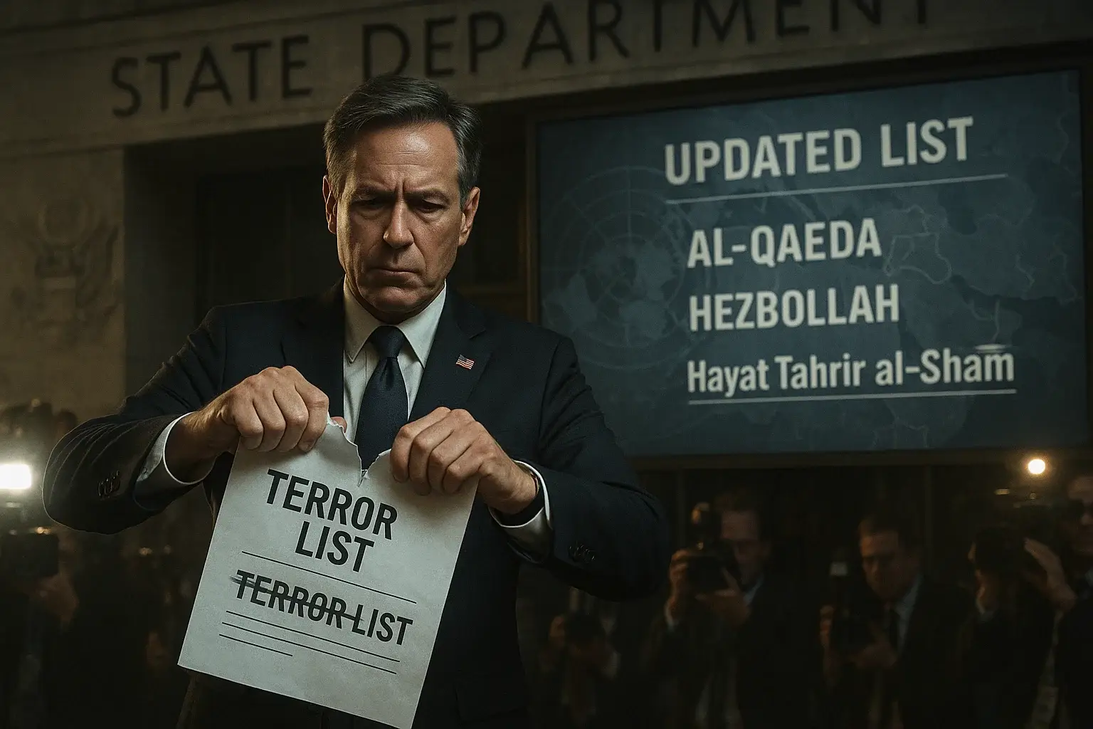 যুক্তরাষ্ট্রের সন্ত্রাসী তালিকা থেকে বাদ পড়ল ‘হাইয়াত তাহরির আশ-শাম’